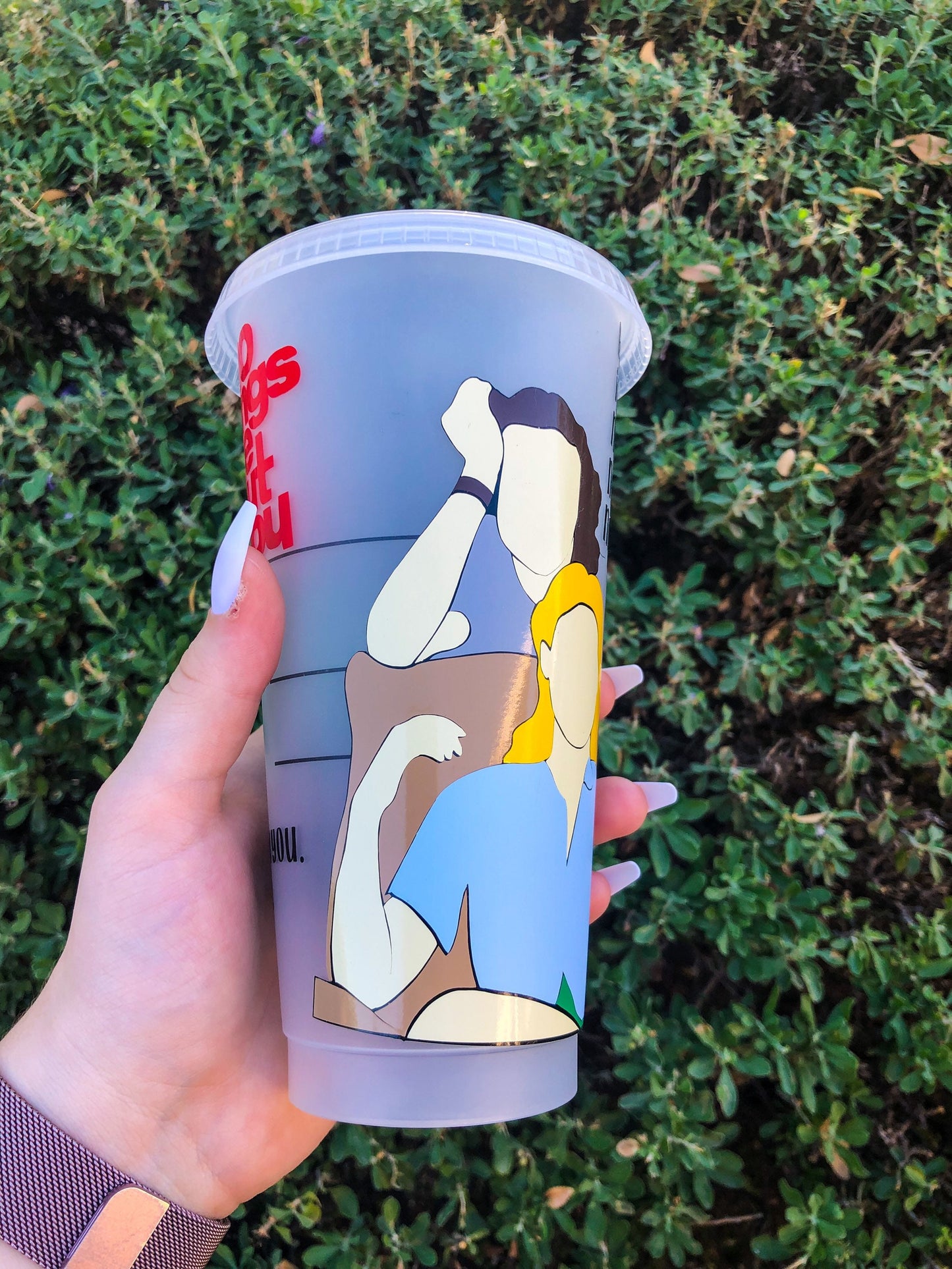 10 Things I Hate About You Decorated Cold Cup