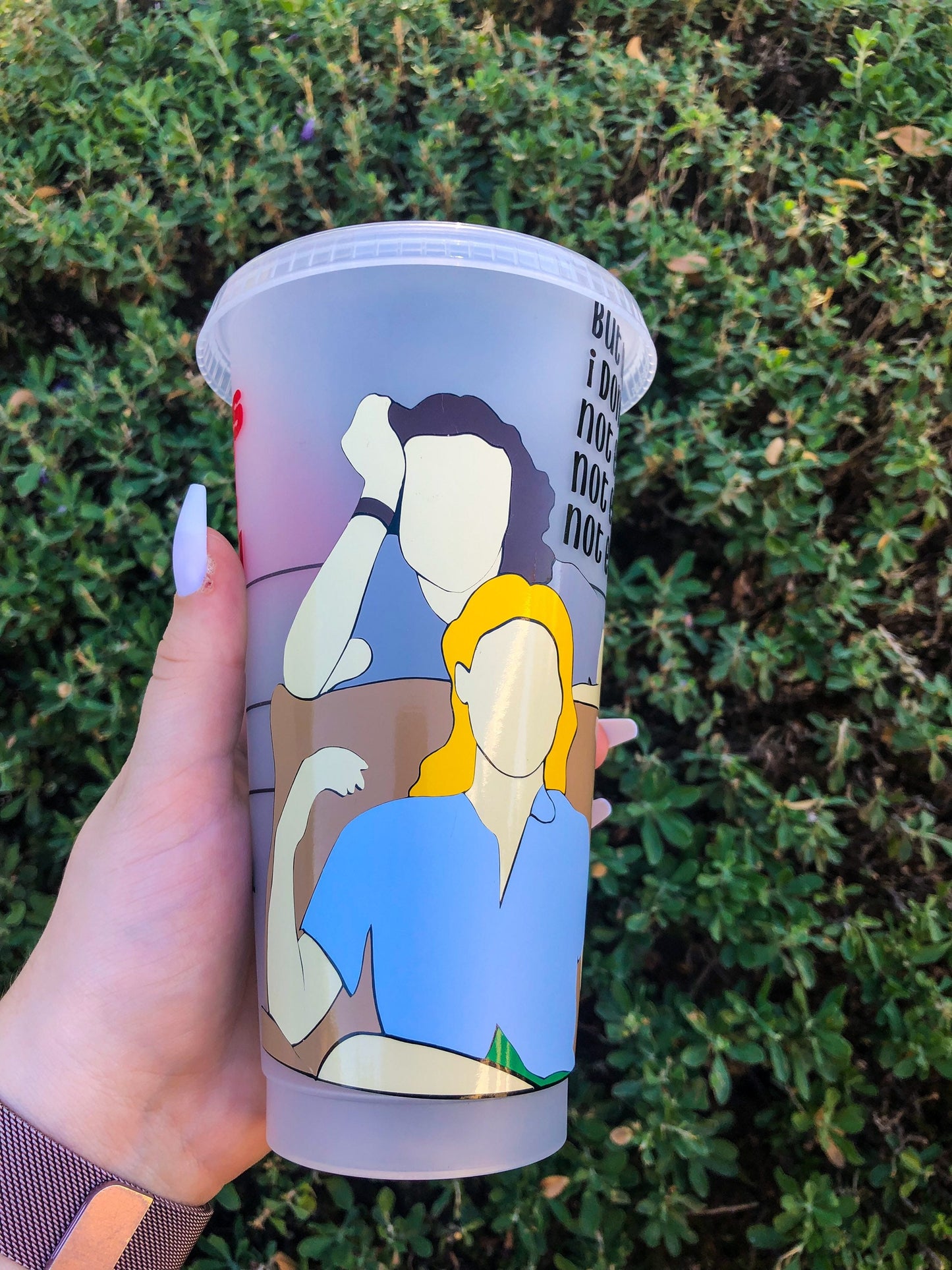 10 Things I Hate About You Decorated Cold Cup