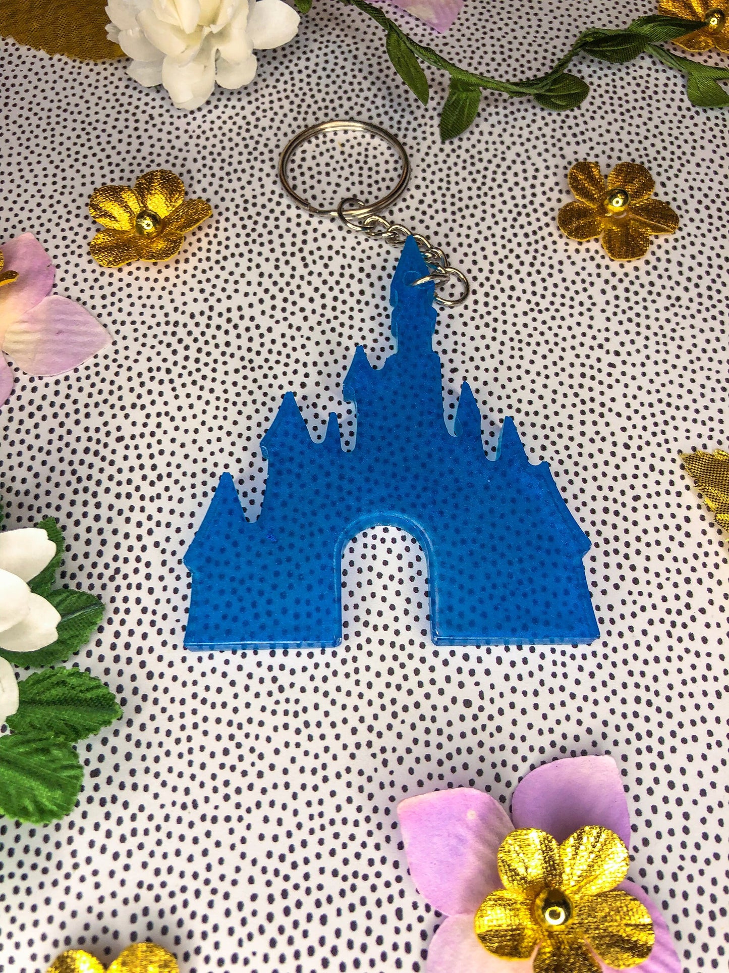 Disneyland Castle Resin Keychains - Read Description!