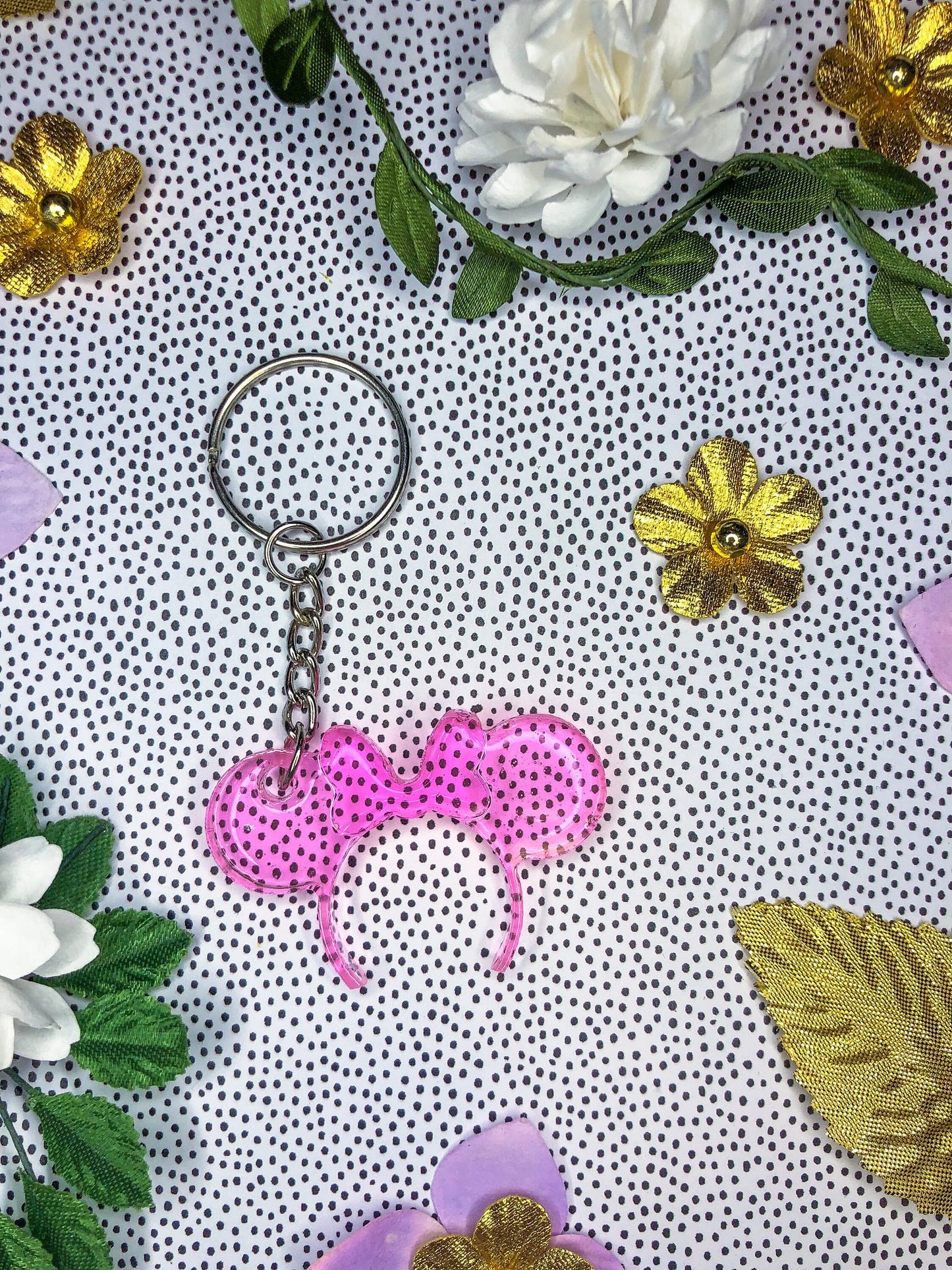 Disneyland Mouse Ears Resin Keychains - Read Description!