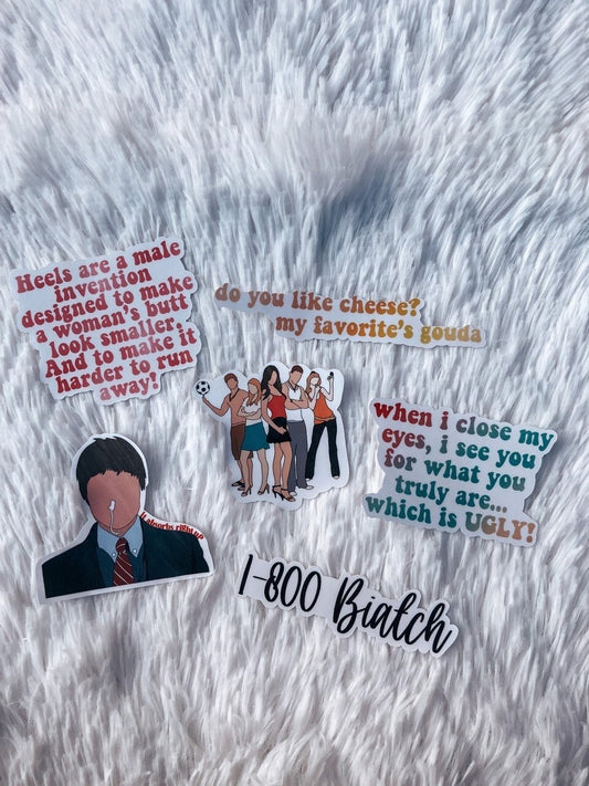 She's The Man Stickers - ShopCassiesCrafts
