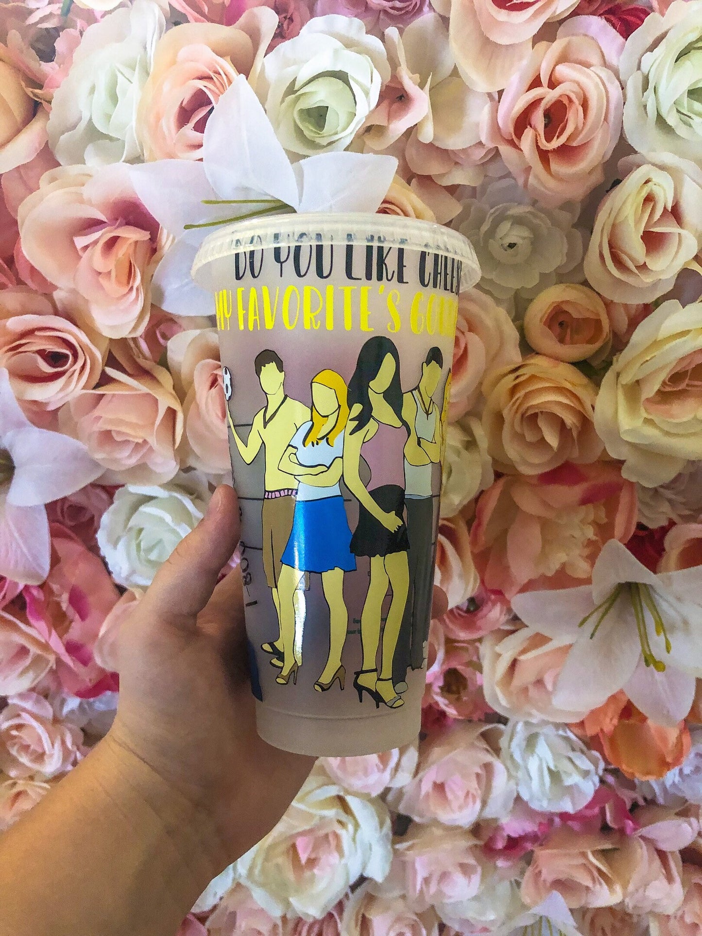 She's The Man Starbucks Decorated Cold Cup