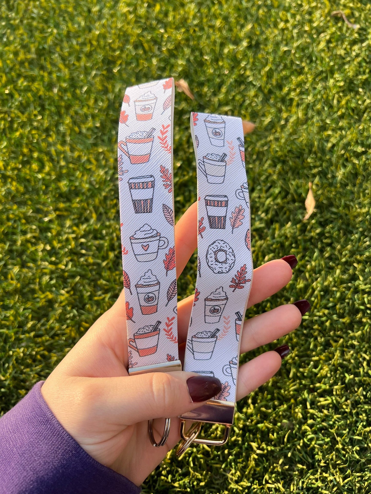 Food & Drink Themed Wristlet Keychain Fobs - ShopCassiesCrafts