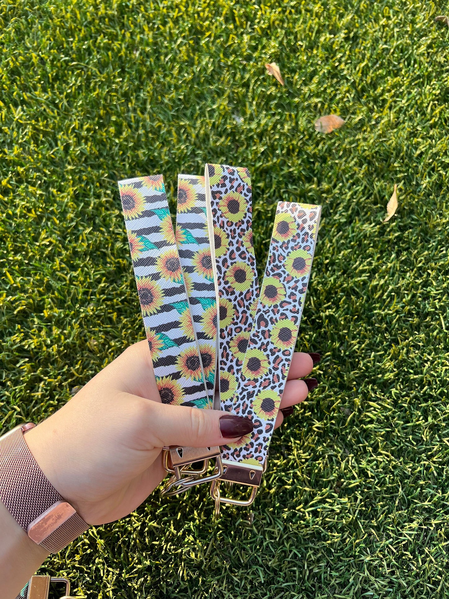 Patterned Themed Wristlet Keychain Fobs - ShopCassiesCrafts