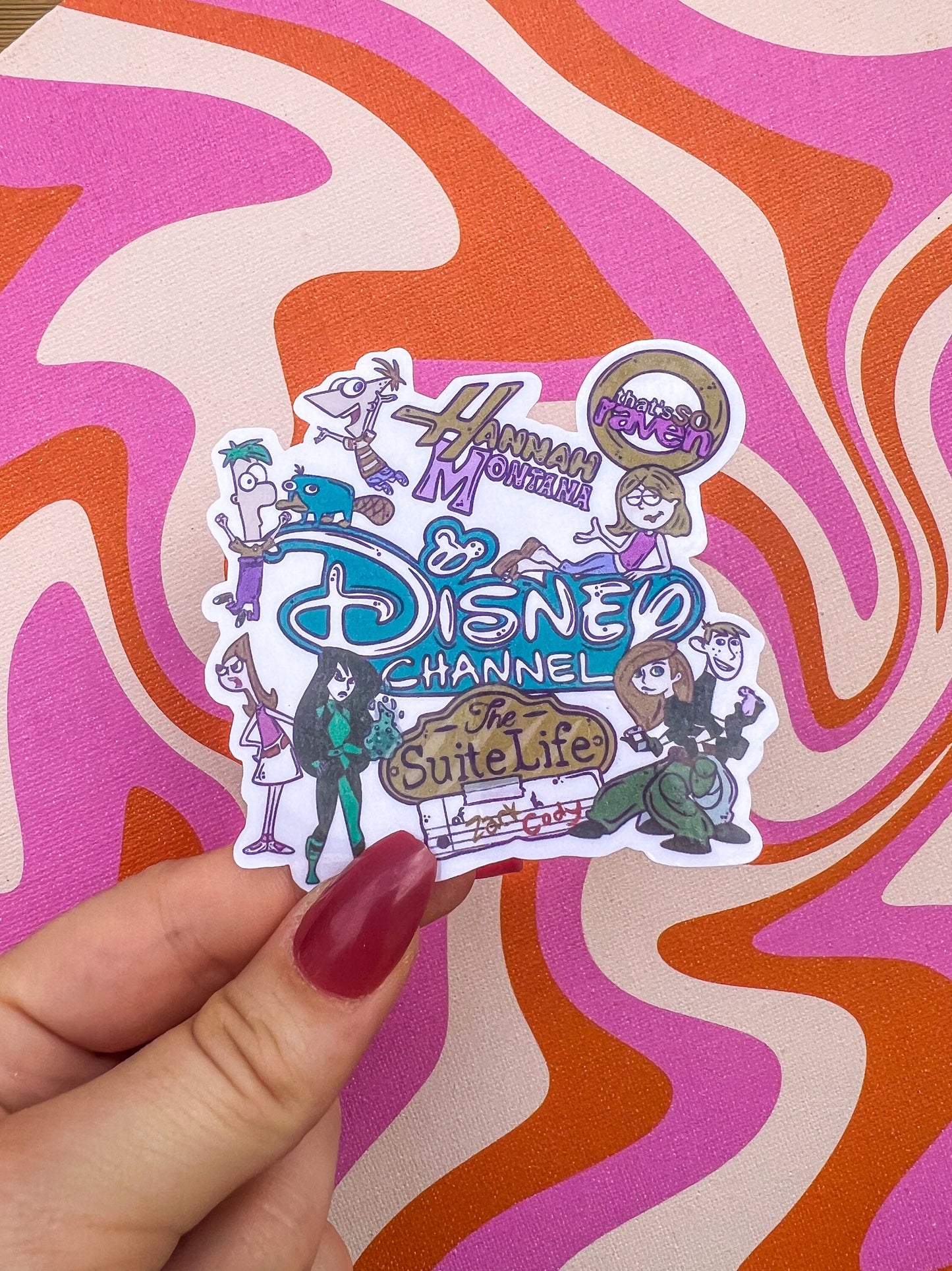 Disney Channel Inspired Sticker - ShopCassiesCrafts