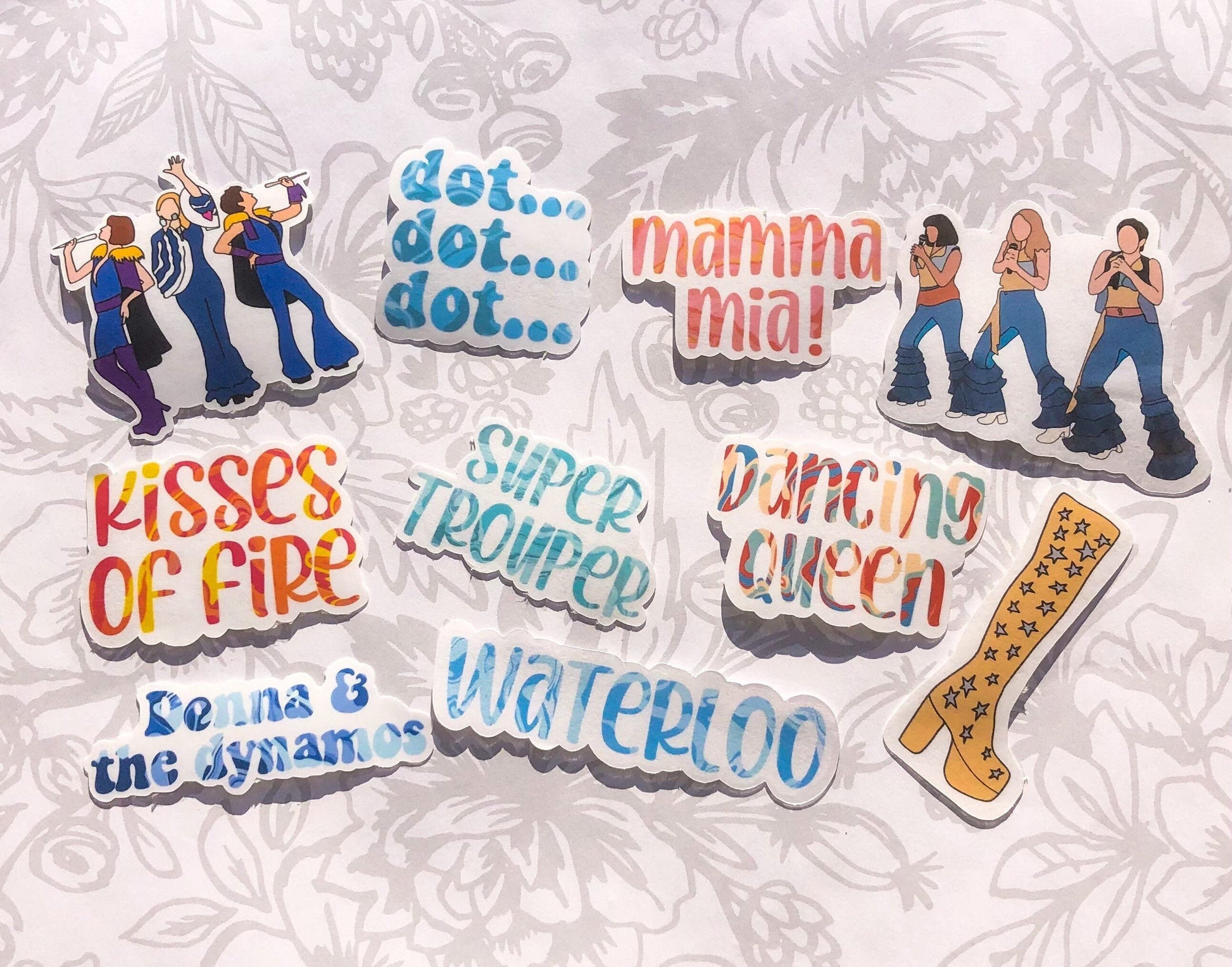 Mamma Mia Stickers - ShopCassiesCrafts