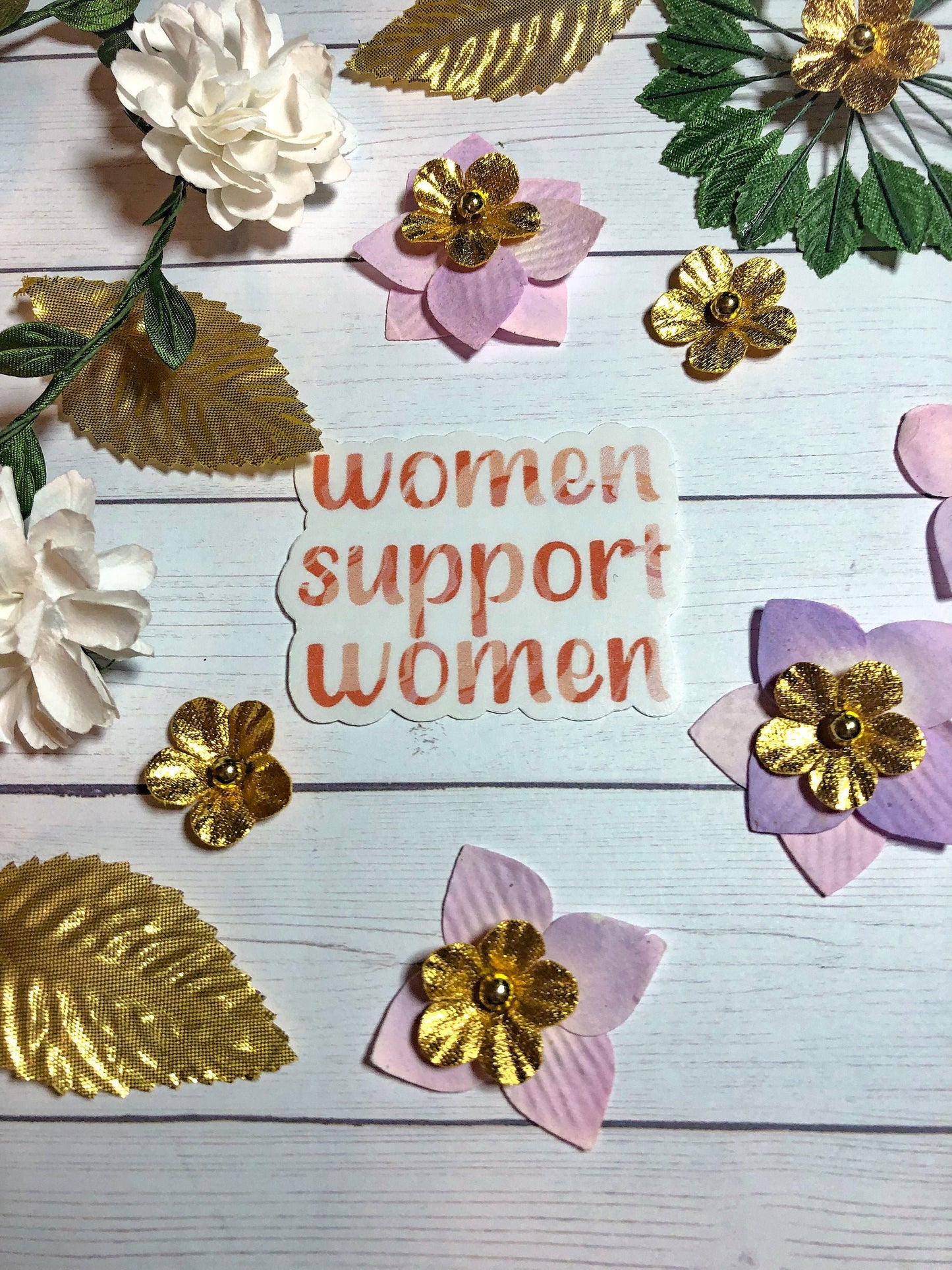 Women Support Women Sticker - ShopCassiesCrafts