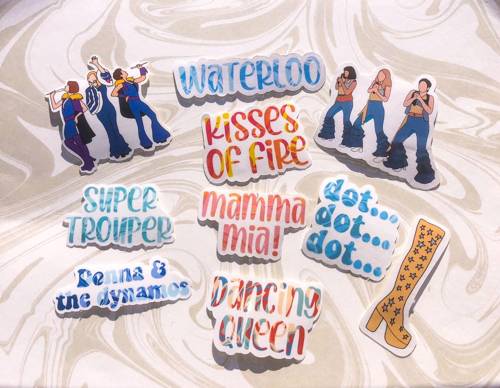 Mamma Mia Stickers - ShopCassiesCrafts