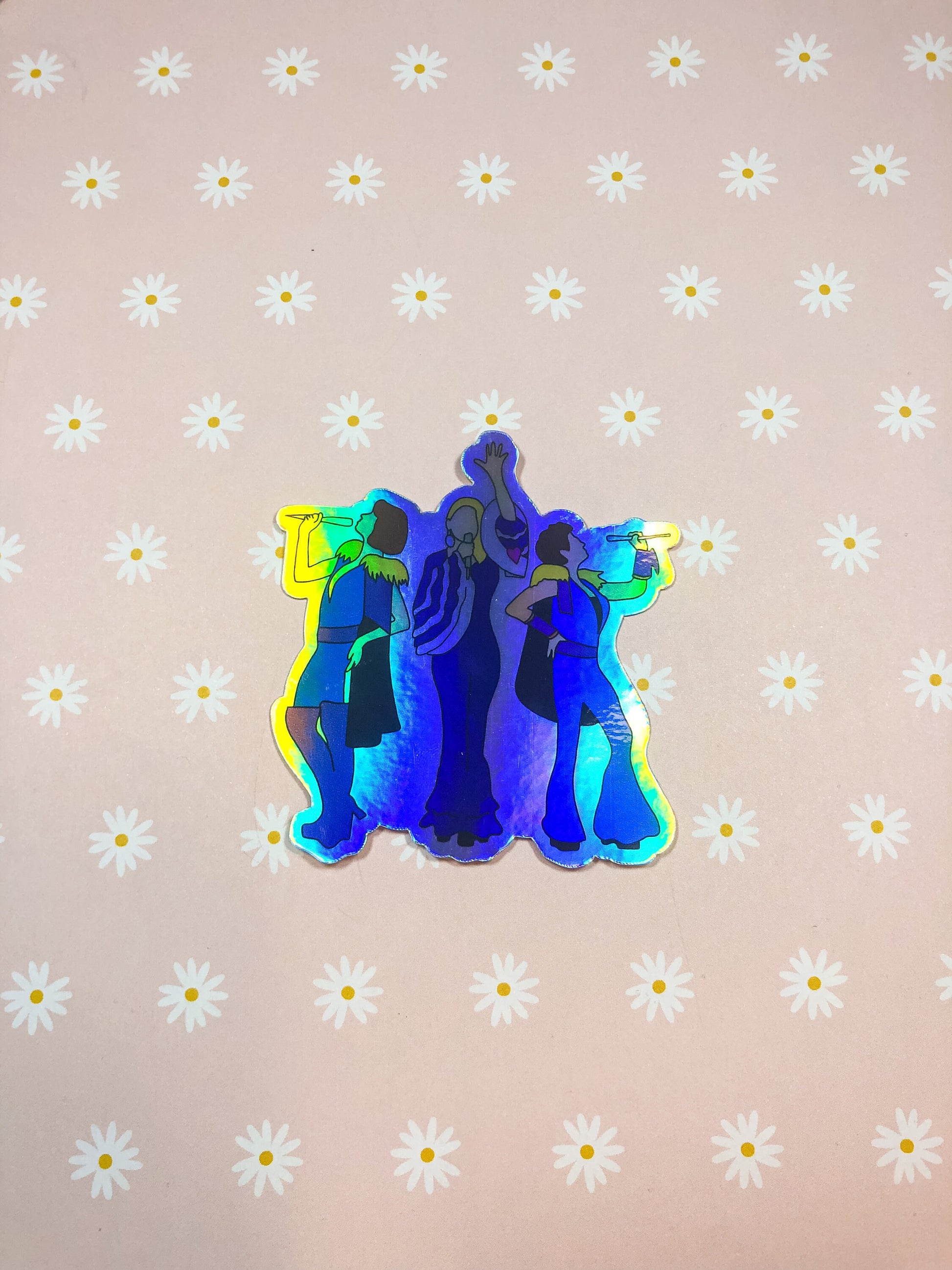 Mamma Mia Clear Sticker and Holographic Stickers - ShopCassiesCrafts
