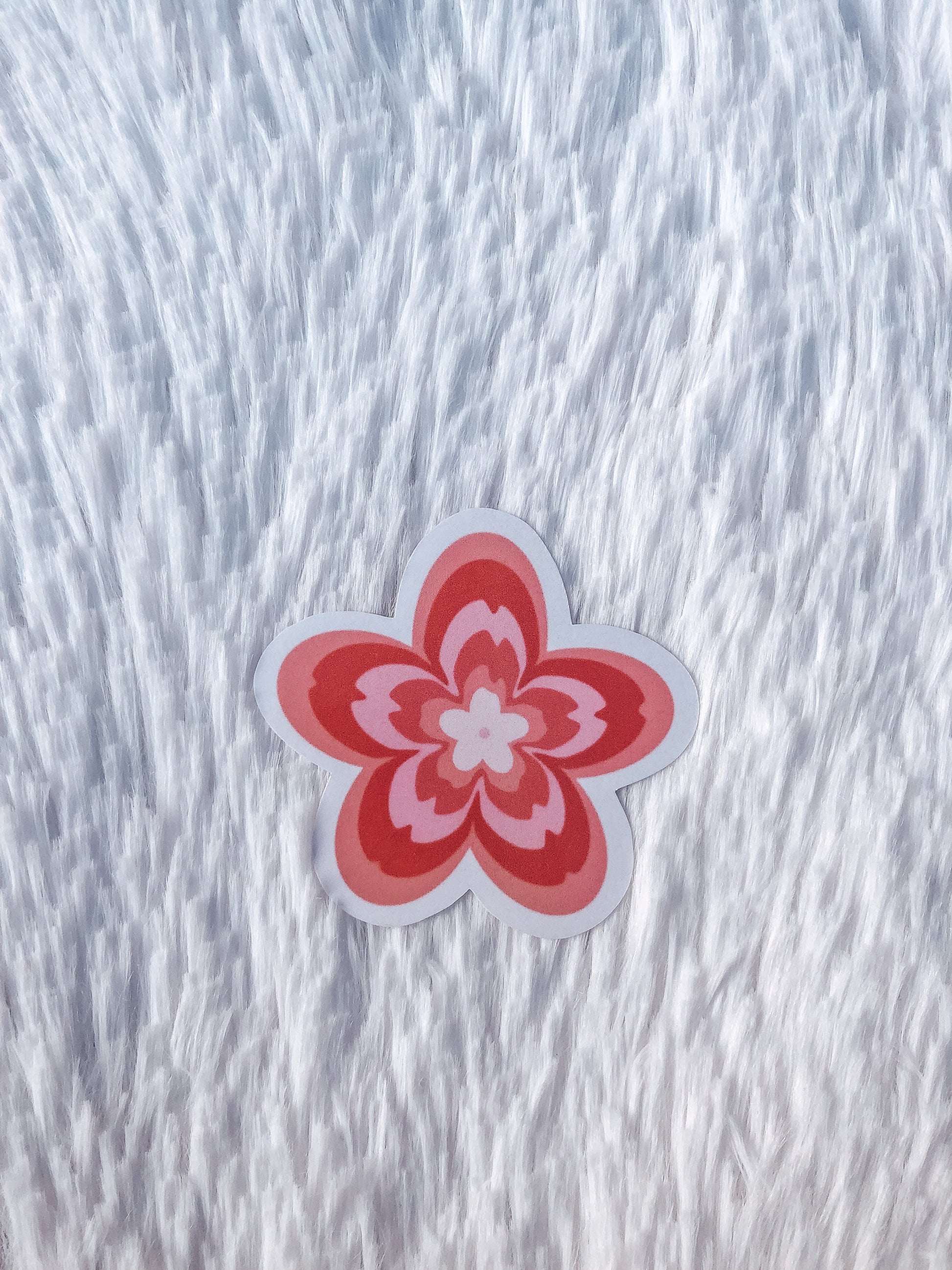 Pink Positivity Stickers / Flowers / Peachy / Inspirational / Trendy / Aesthetic - ShopCassiesCrafts