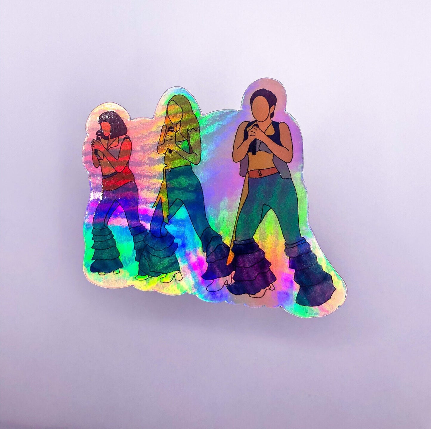 Mamma Mia Clear Sticker and Holographic Stickers - ShopCassiesCrafts