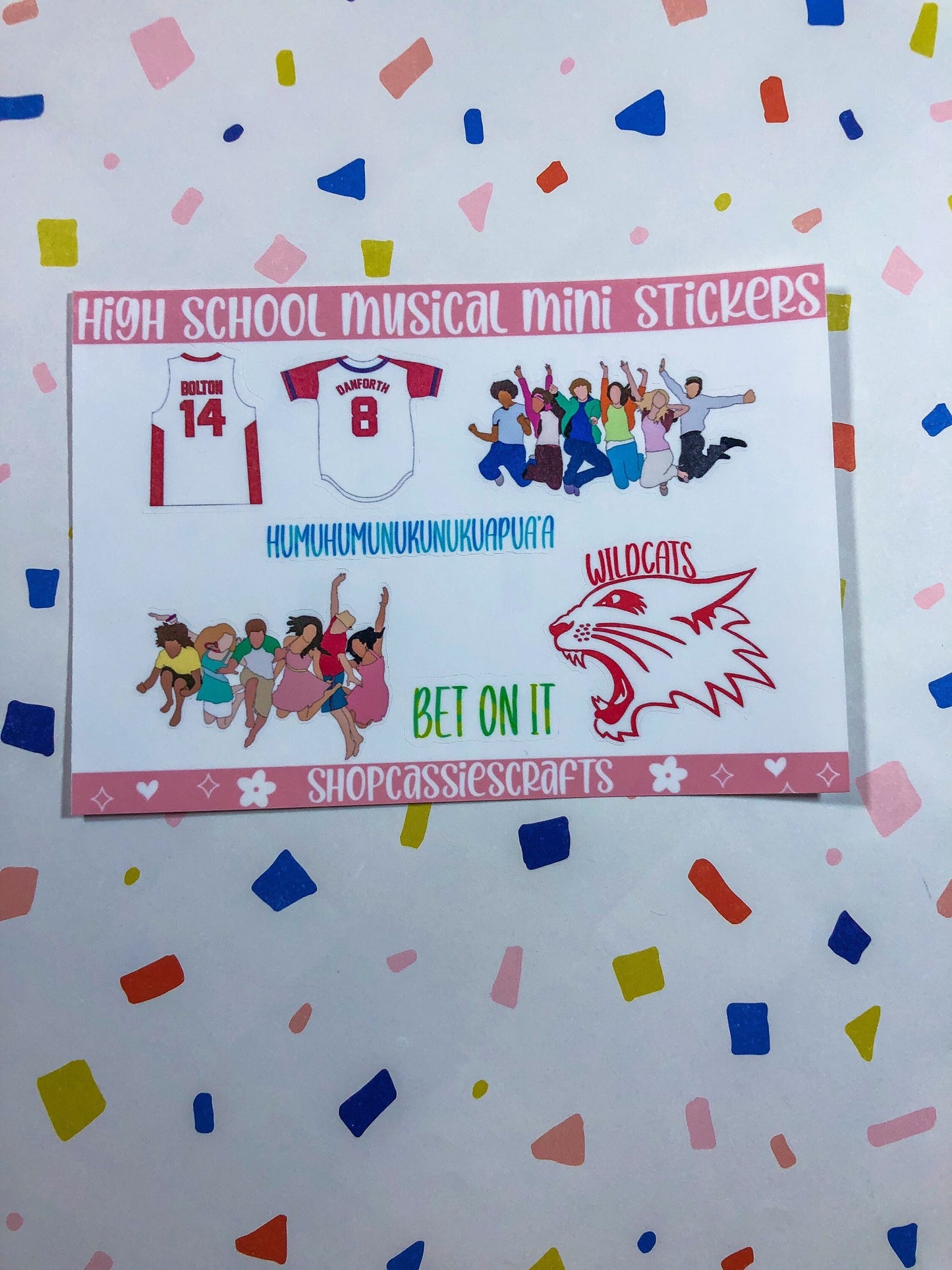 High School Musical Mini Sticker Sheets