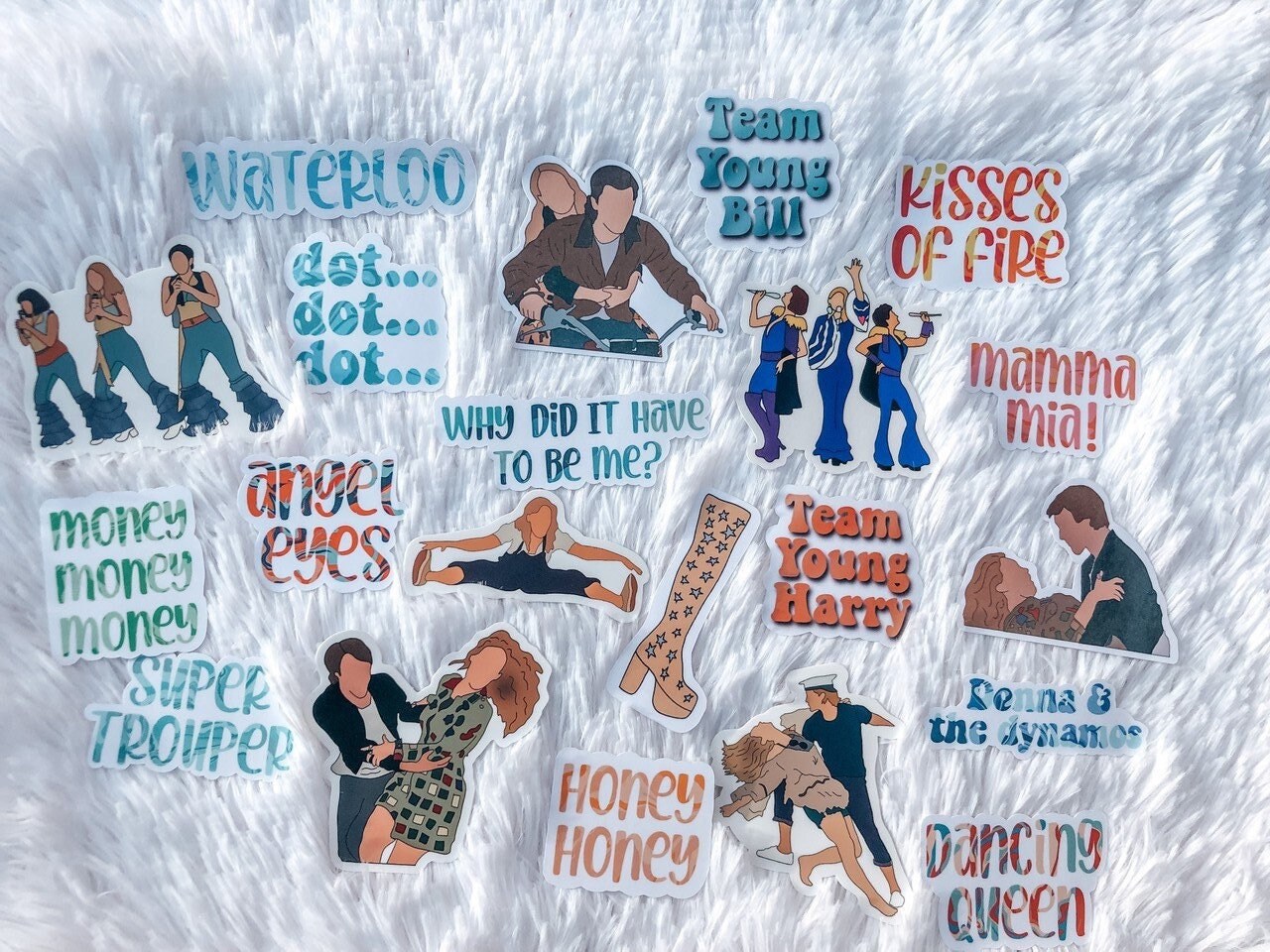 Mamma Mia Stickers - ShopCassiesCrafts