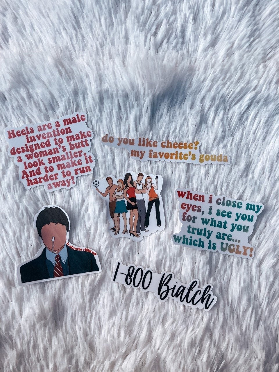 She's The Man Stickers - ShopCassiesCrafts