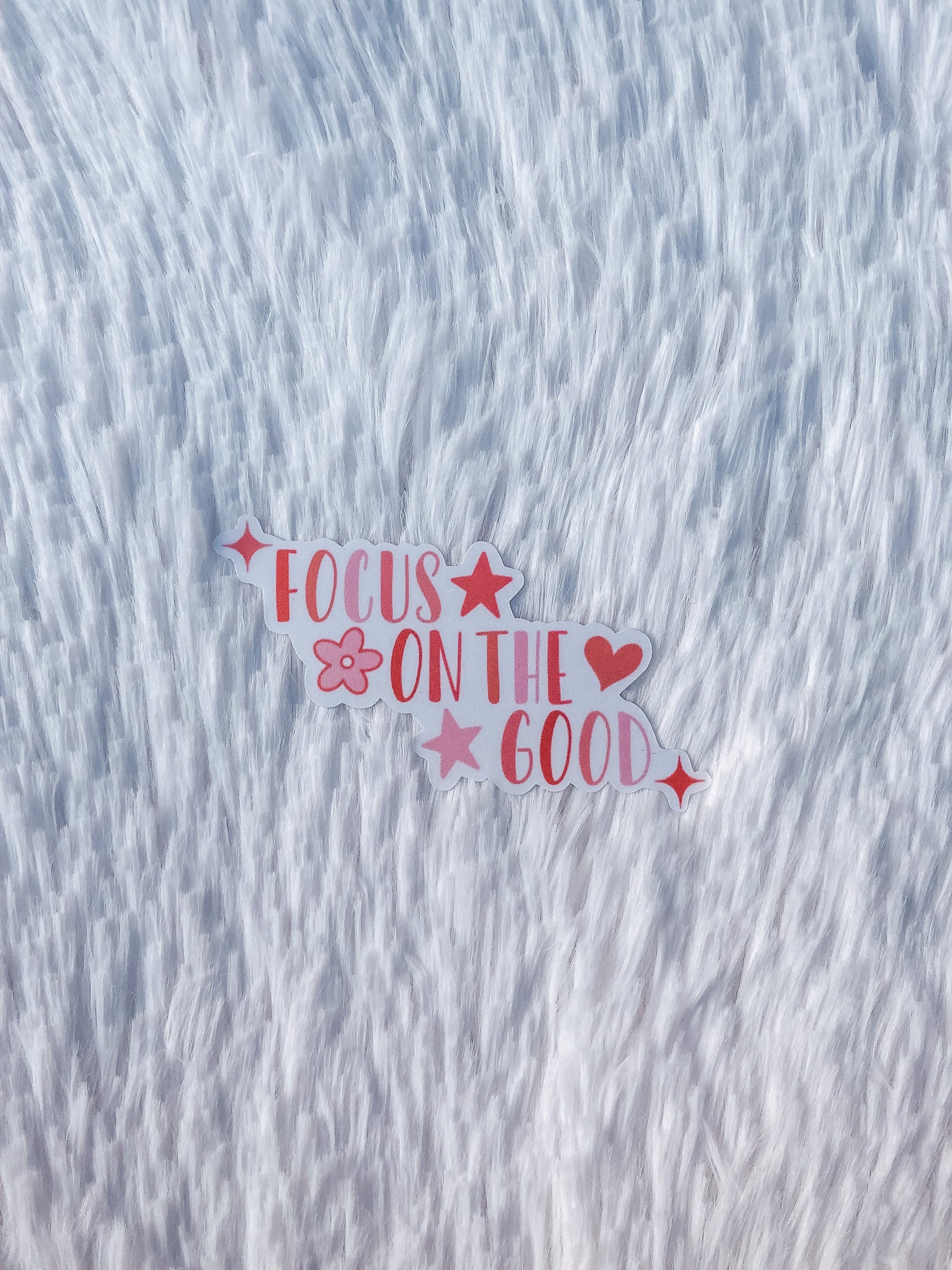 Pink Positivity Stickers / Flowers / Peachy / Inspirational / Trendy / Aesthetic - ShopCassiesCrafts