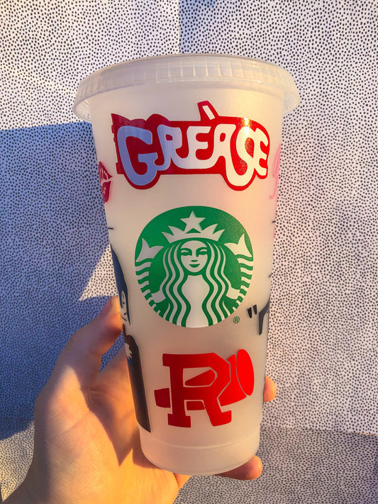 Grease Decorated Cold Cup