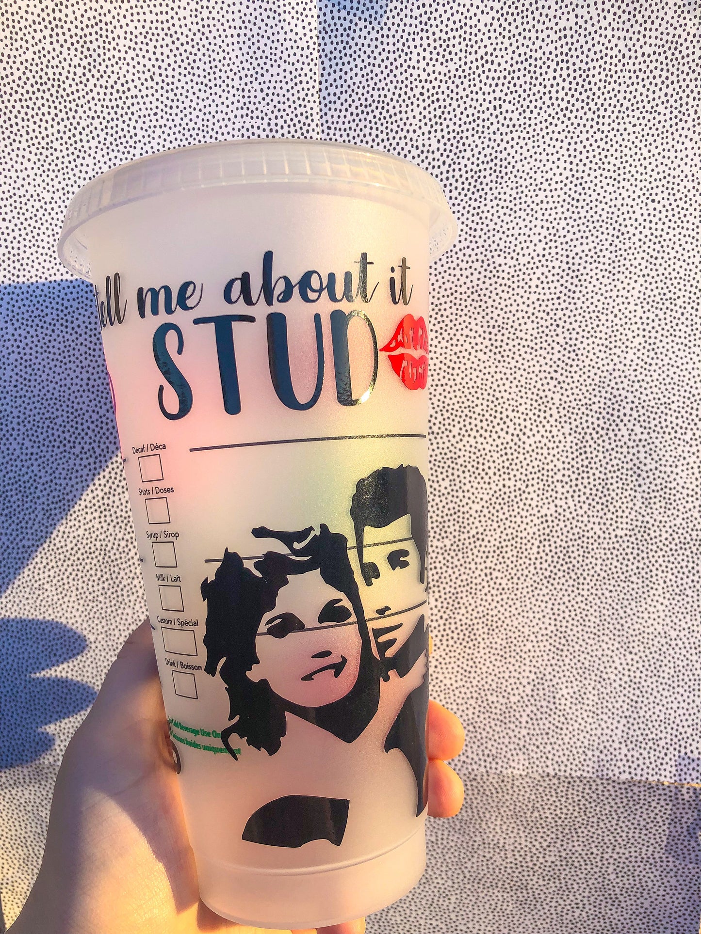 Grease Decorated Cold Cup