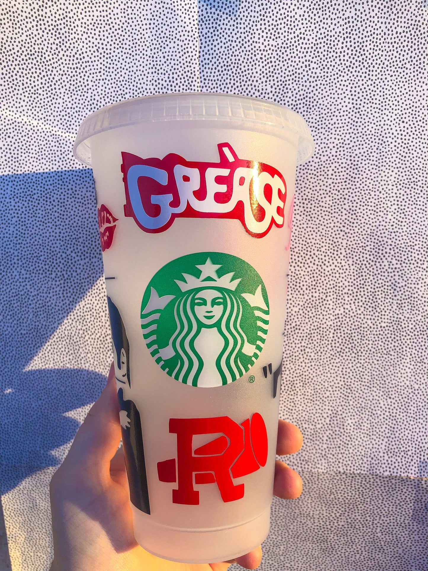 Grease Decorated Cold Cup