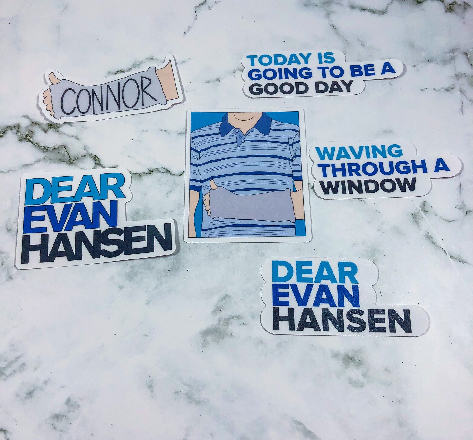 DE Hansen Stickers - ShopCassiesCrafts