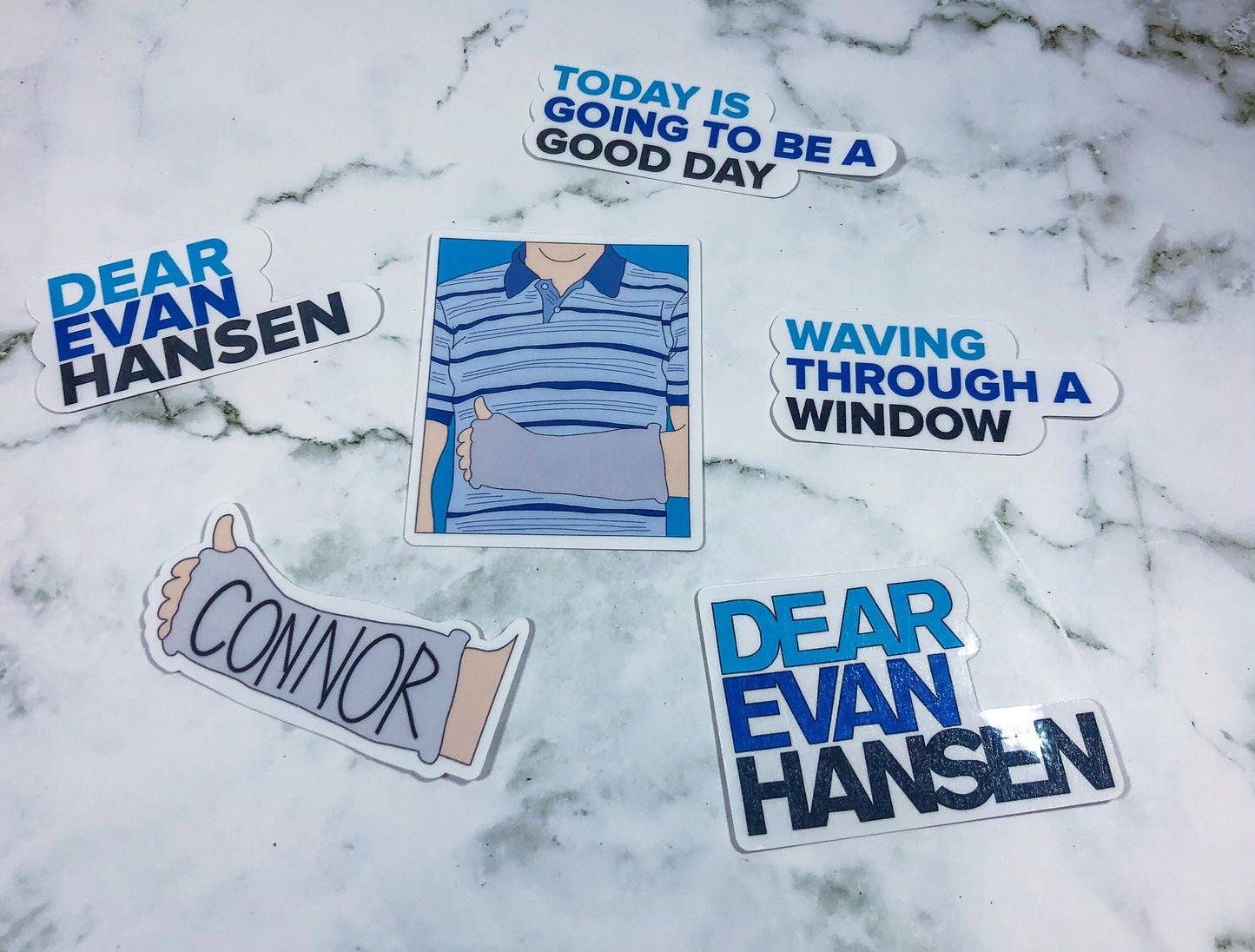 DE Hansen Stickers - ShopCassiesCrafts