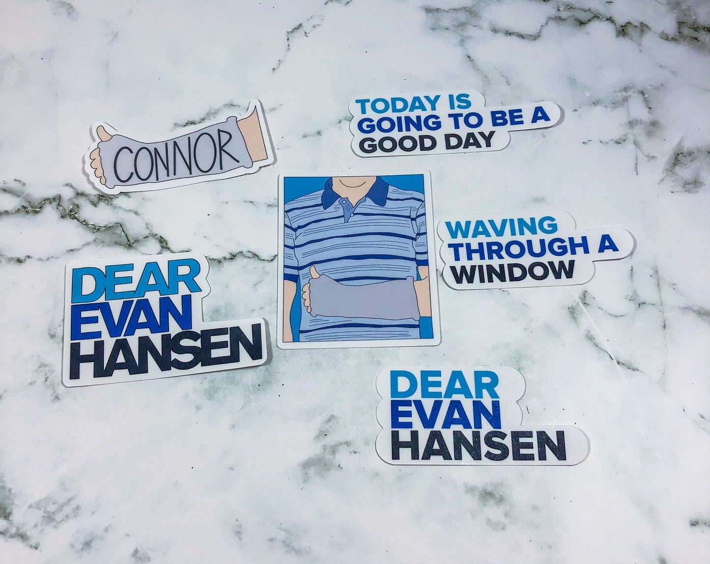 DE Hansen Stickers - ShopCassiesCrafts