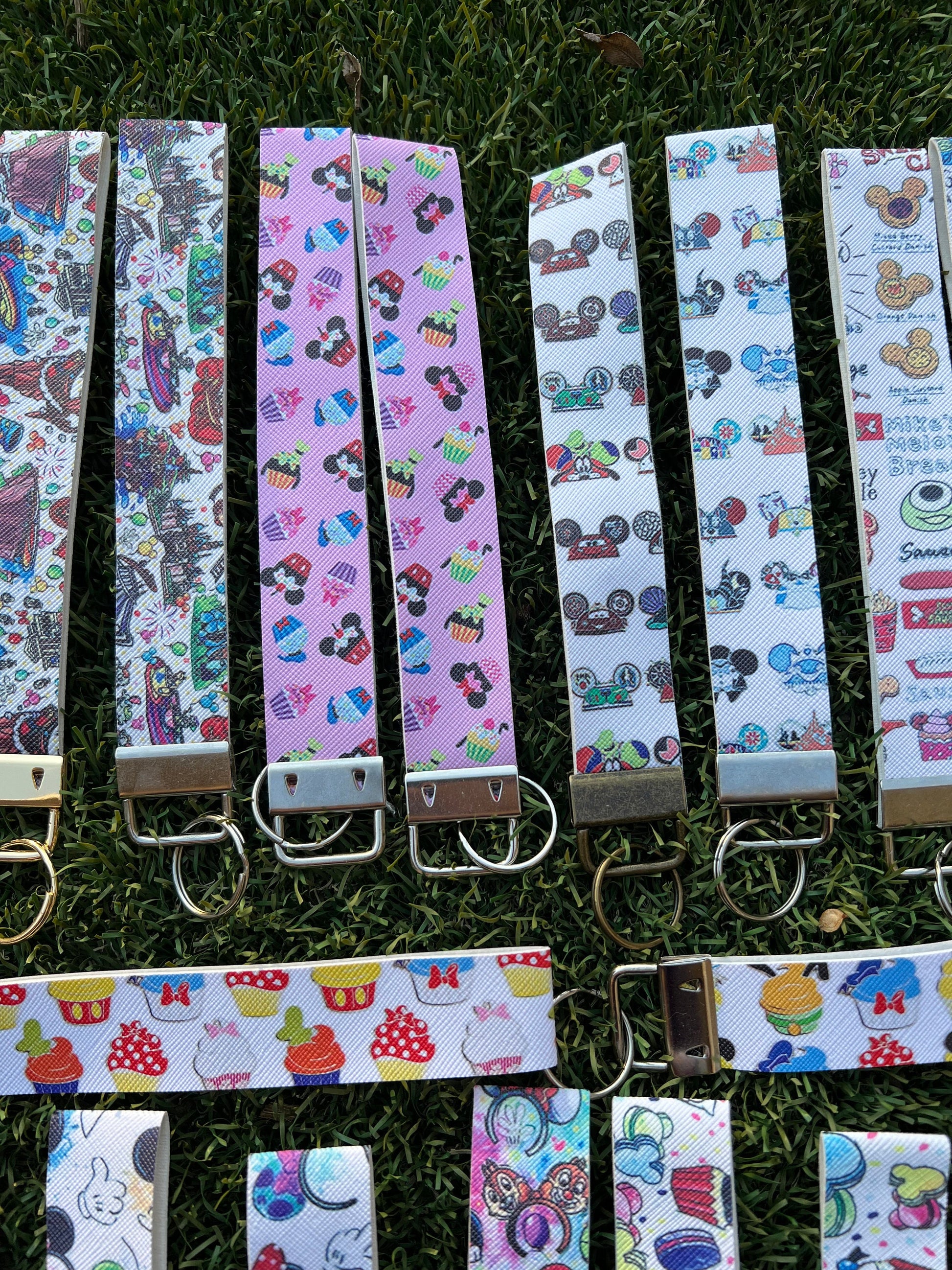 Magical Themed Wristlet Keychain Fobs - ShopCassiesCrafts