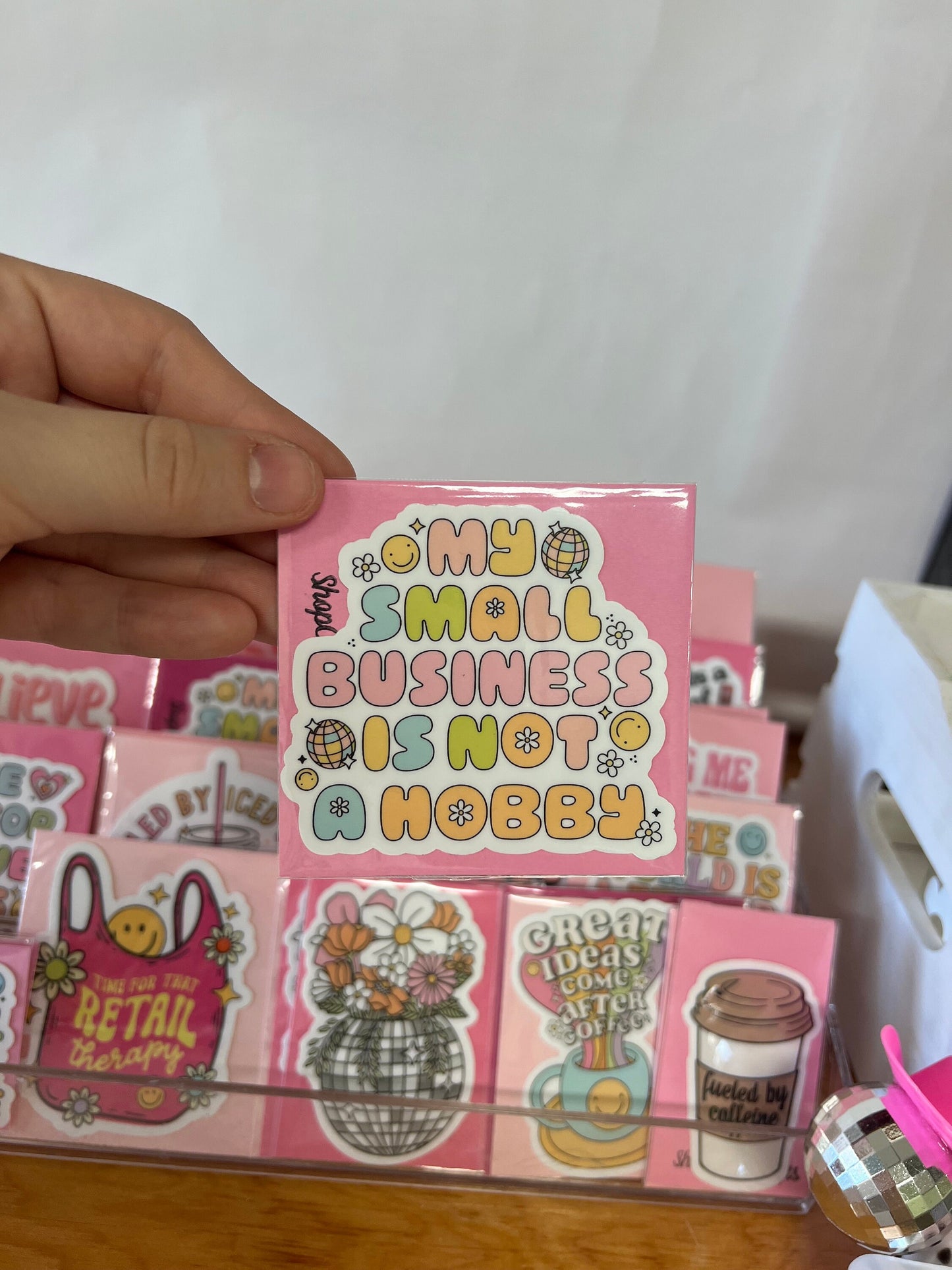 My Small Business Is Not A Hobby Sticker - ShopCassiesCrafts