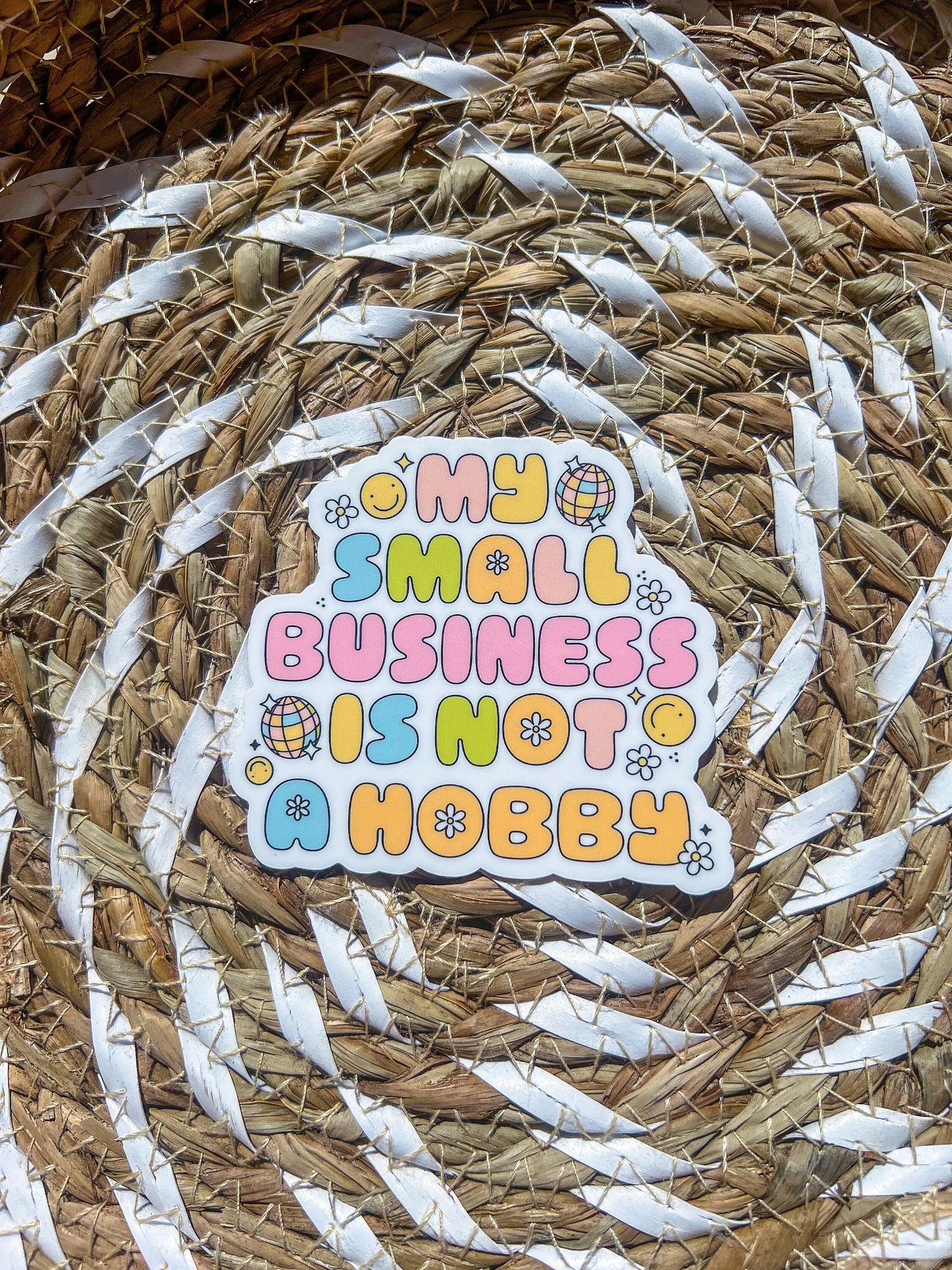 My Small Business Is Not A Hobby Sticker - ShopCassiesCrafts