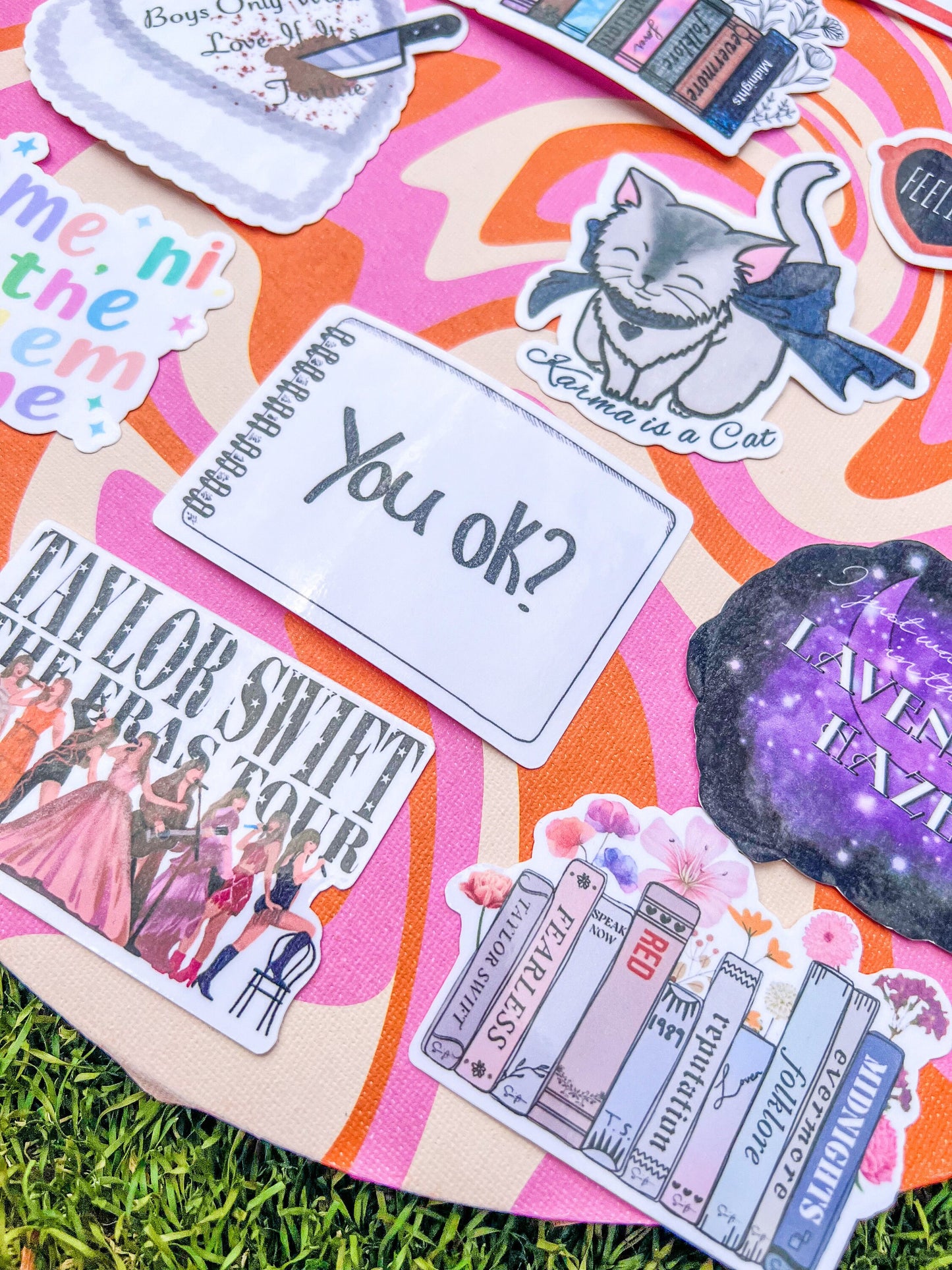 T Swift Inspired Stickers