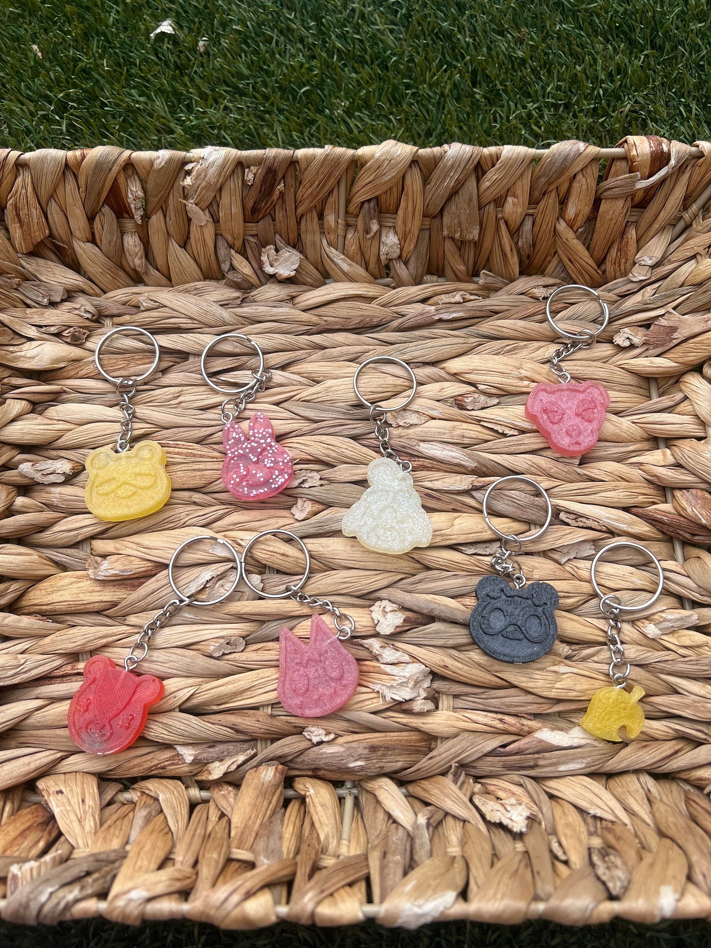 Animal Crossing Character Resin Keychains - Read Description!