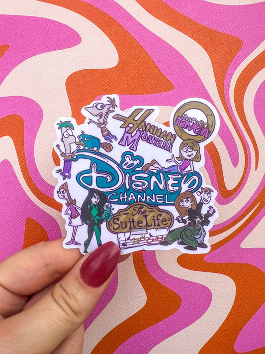 Disney Channel Inspired Sticker - ShopCassiesCrafts