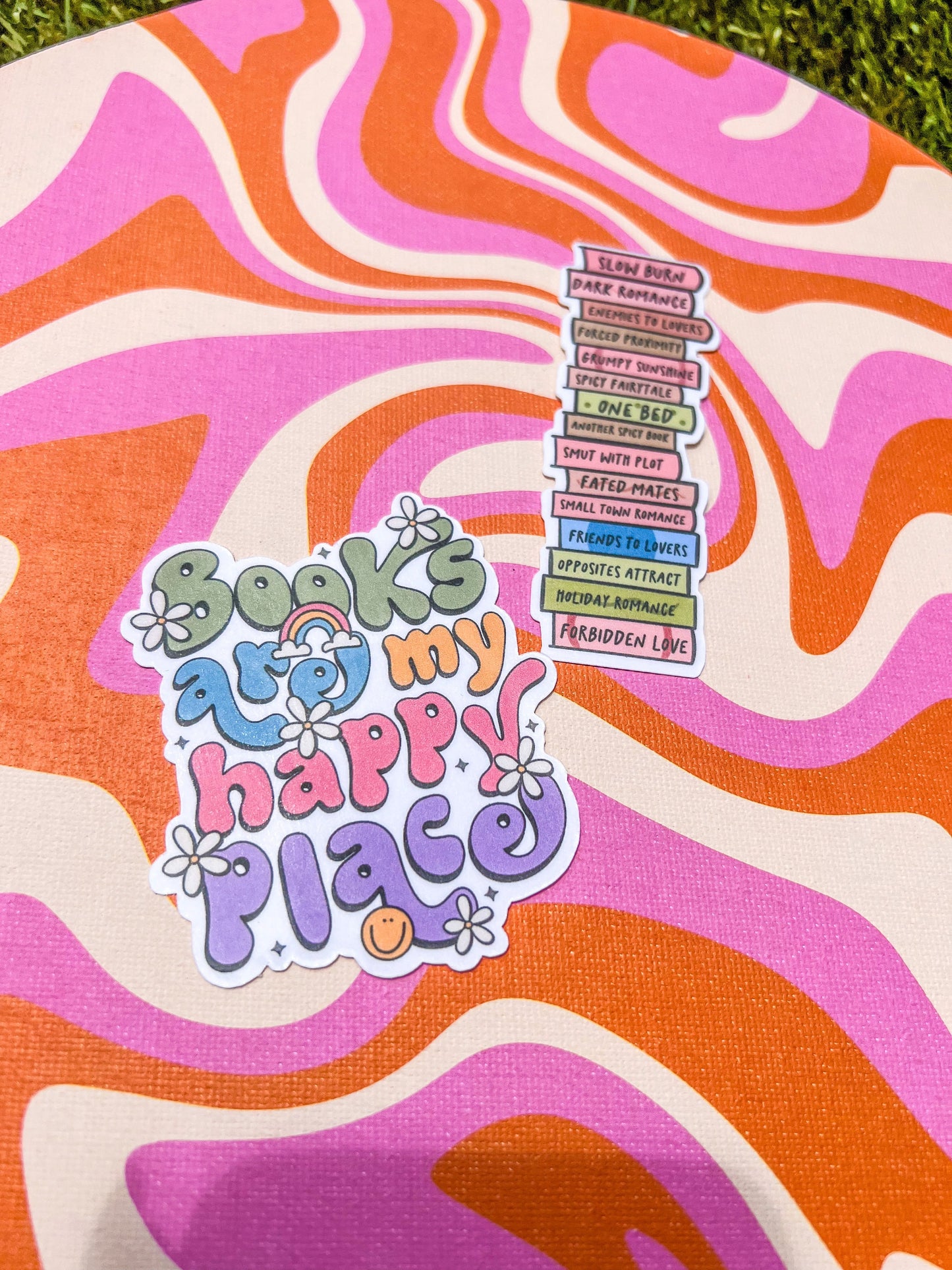 Book Themed Stickers