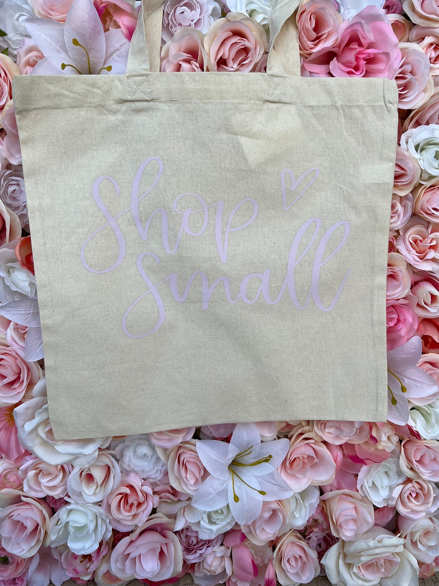 Shop Small Tote Bag - ShopCassiesCrafts