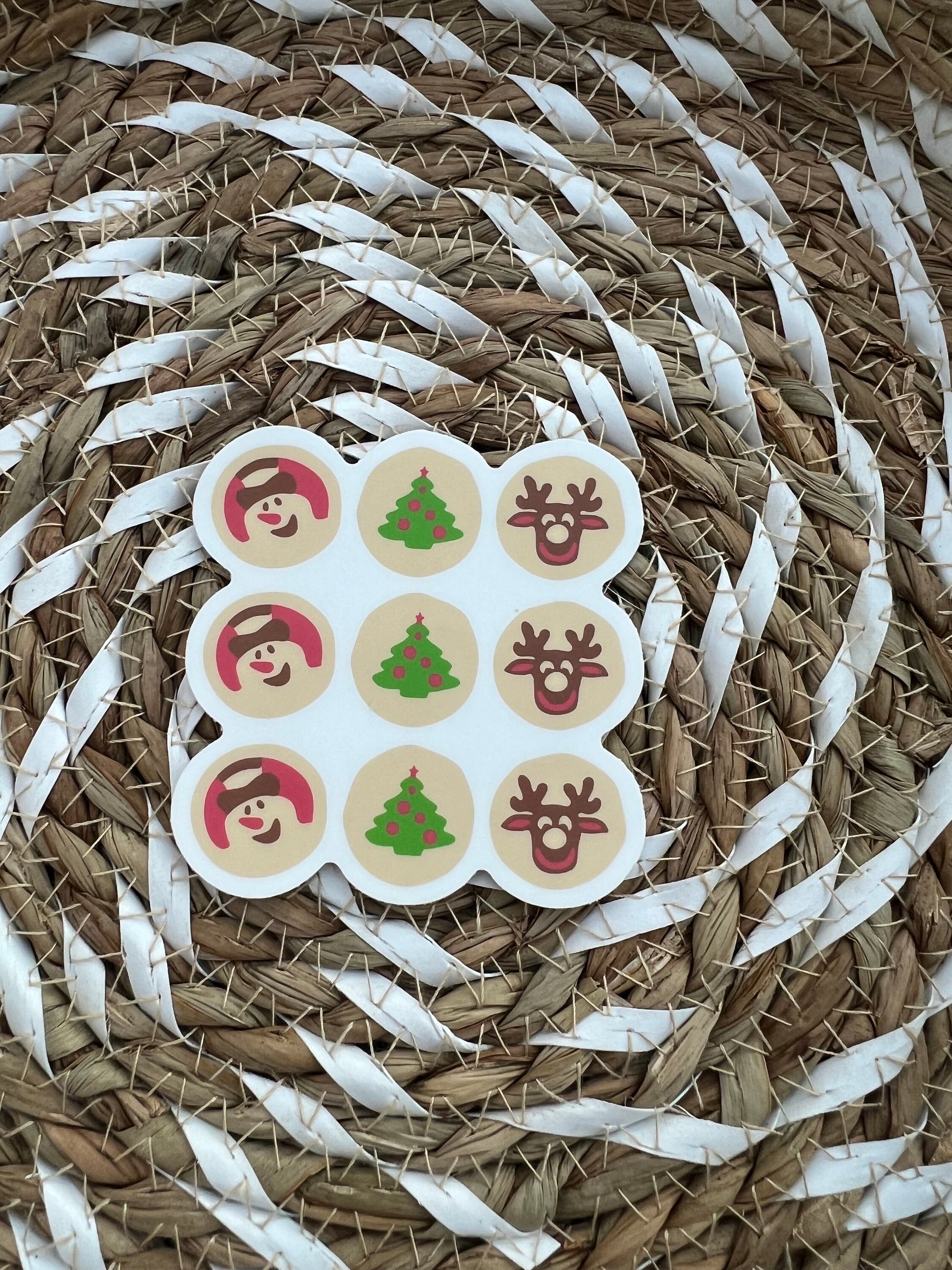 Christmas Sugar Cookie Sticker - ShopCassiesCrafts