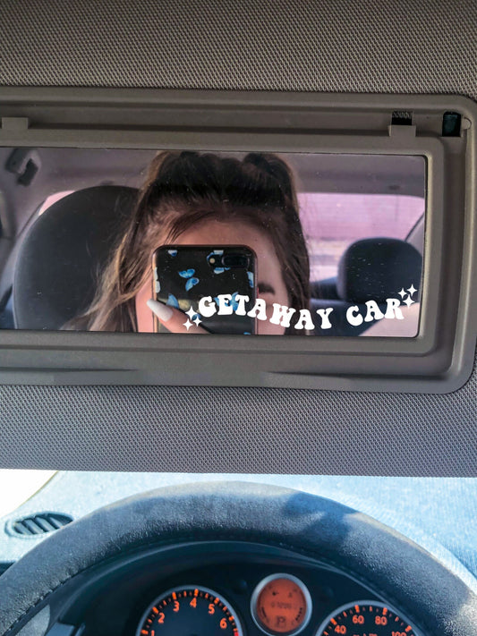 Getaway Car Decals for Cars & Mirrors - ShopCassiesCrafts