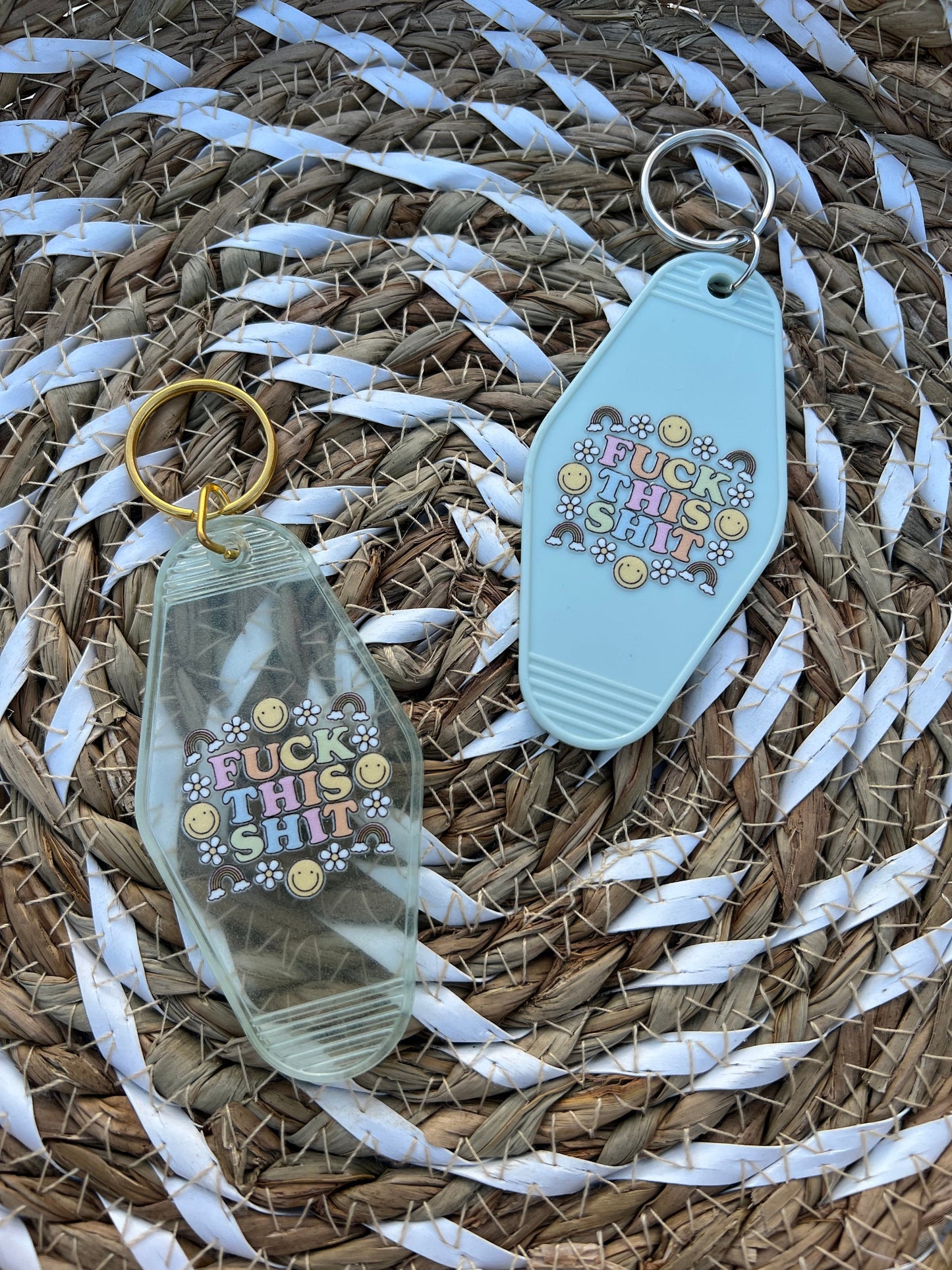 F*** This S*** Motel Keychain