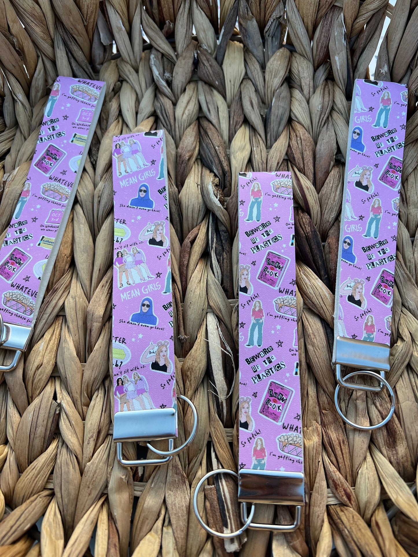 The Plastics Wristlet Keychain Fobs