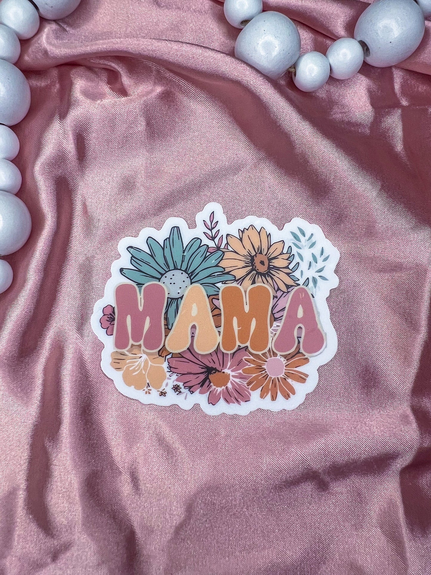 Mama Floral Sticker