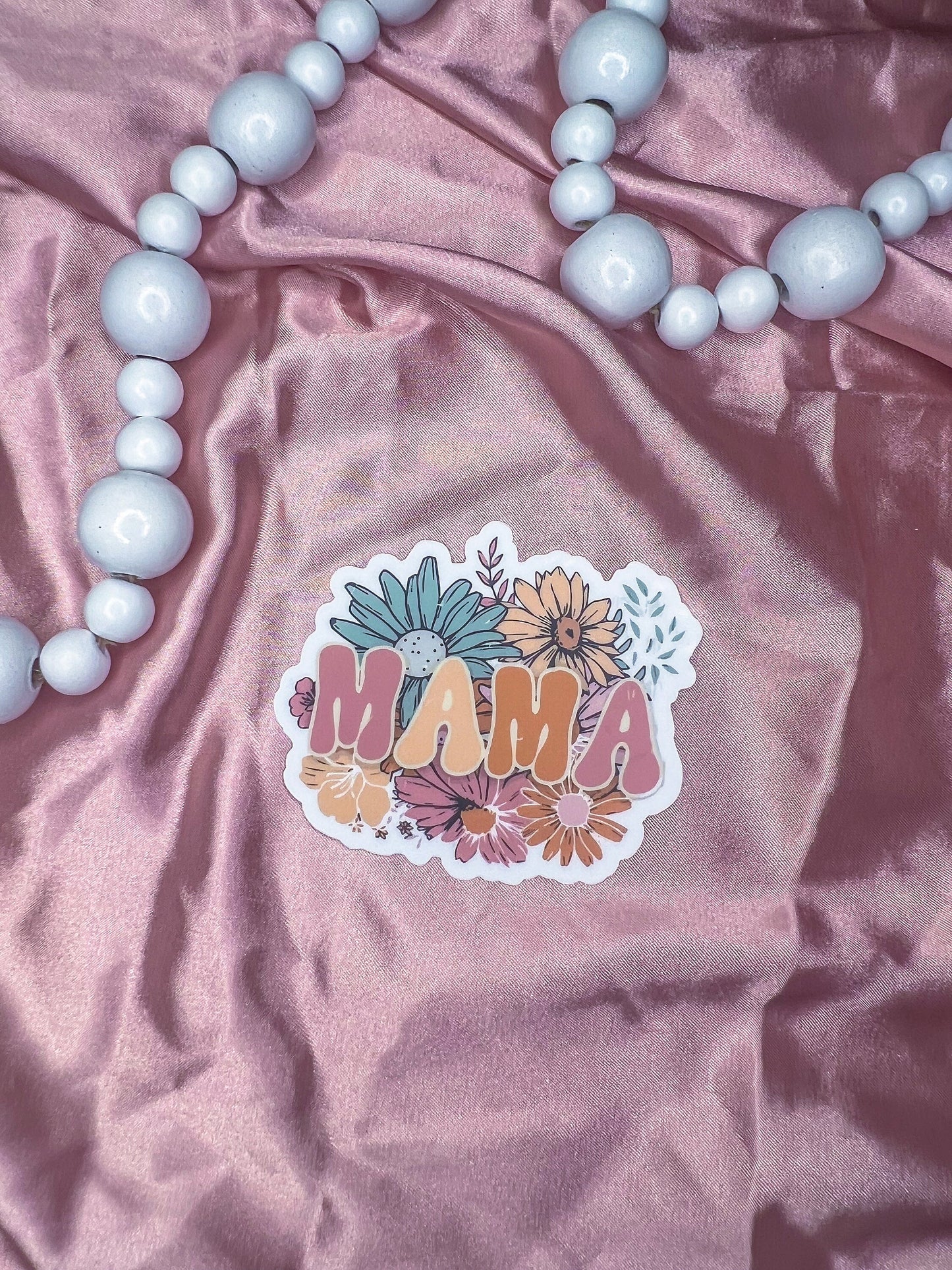 Mama Floral Sticker