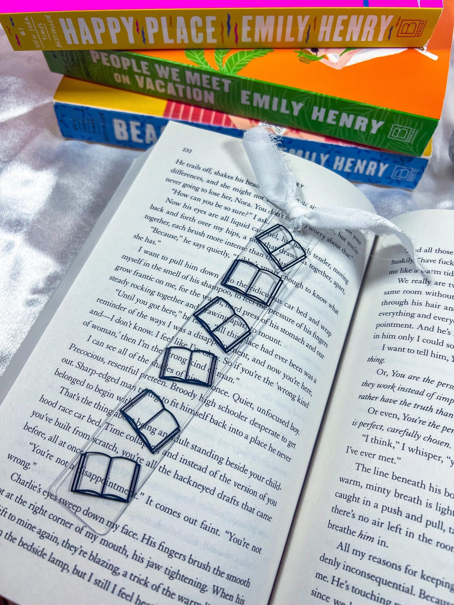 Cute Vinyl Acrylic Bookmarks