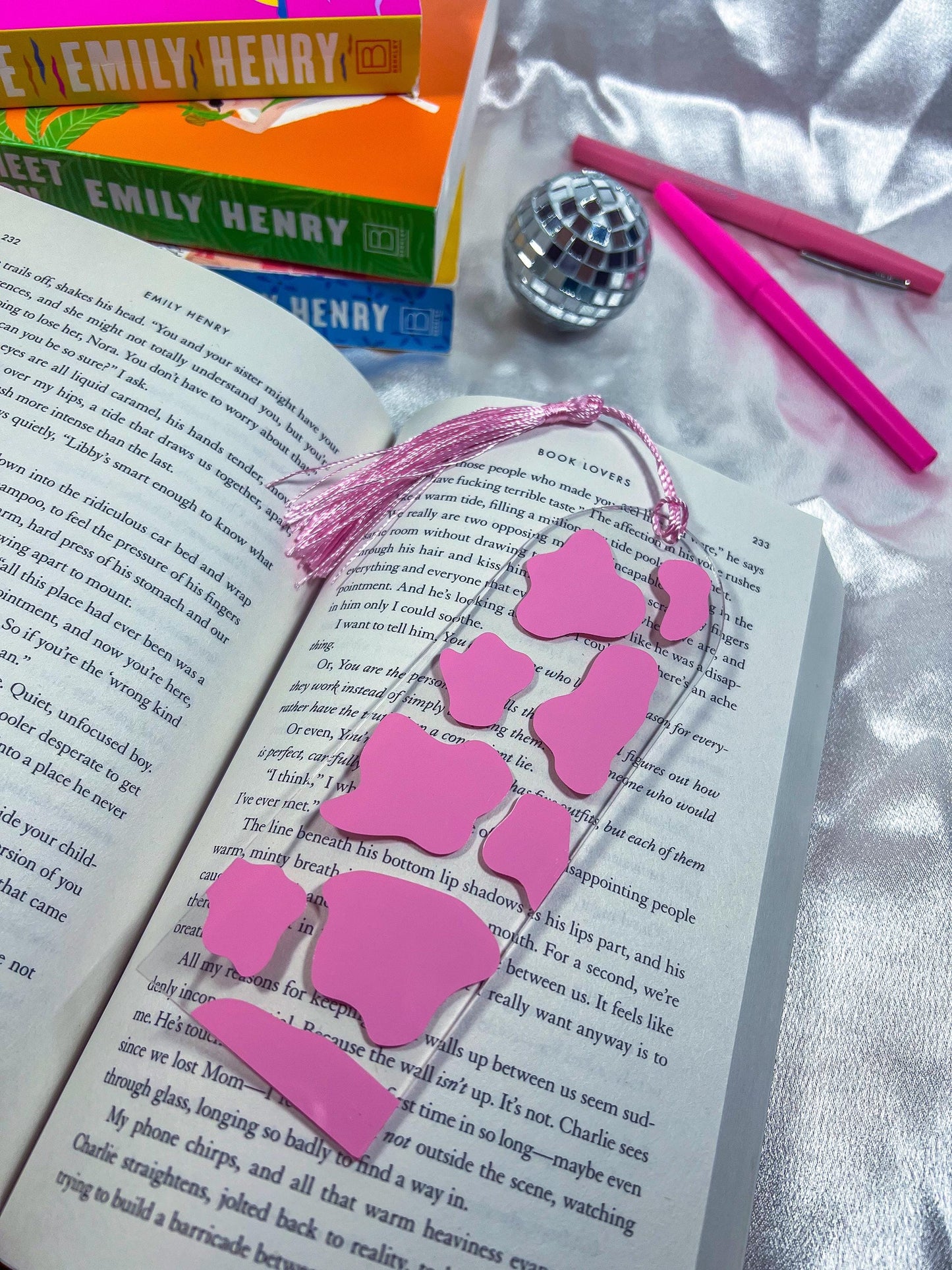 Large Acrylic Bookmarks