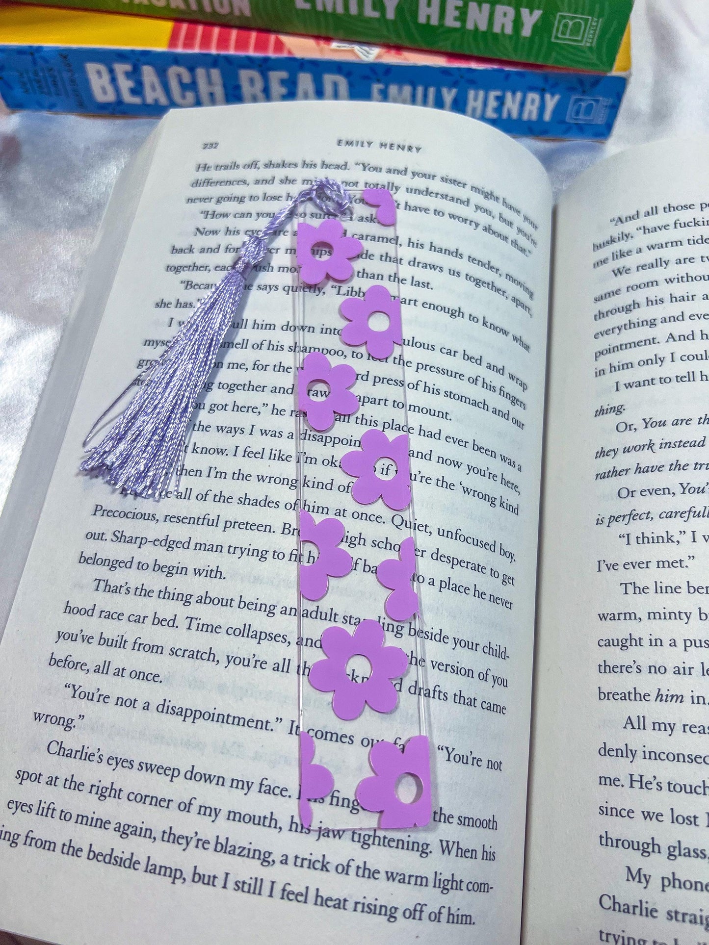 Cute Vinyl Acrylic Bookmarks