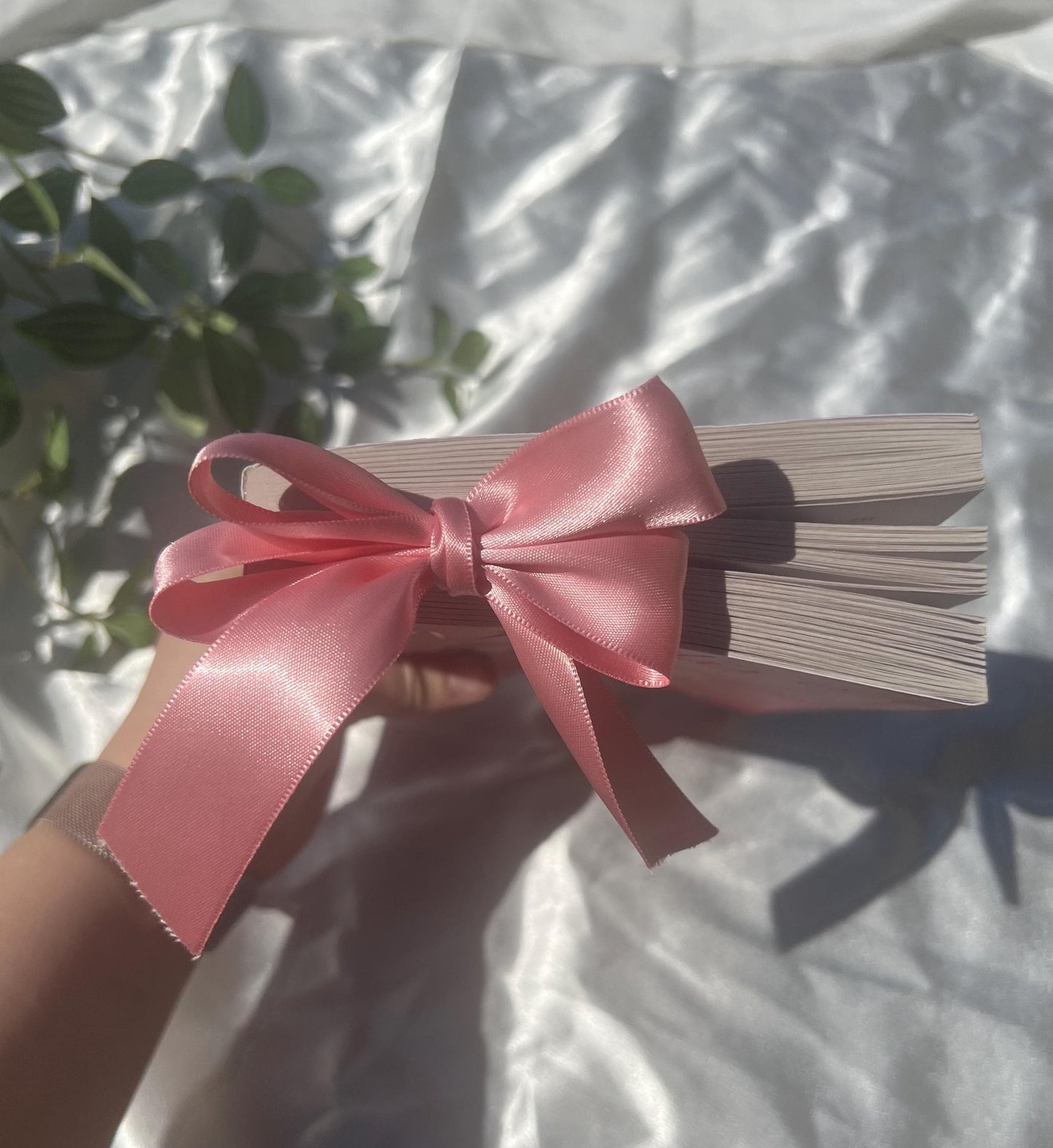 Bow Satin Ribbon Bookmarks || Bookshelf Accessory || Trendy, Coquette Bookmark for Readers || Gift for Book Lovers